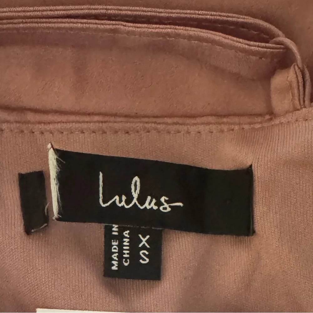 Lulus Signature Elegance Satin Asymmetrical One-Shoulder Maxi Dress, Rose, XS - Picture 15 of 16